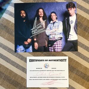 Chris Cornell authenticated signed autographed Sound Garden 8 x 10 photo